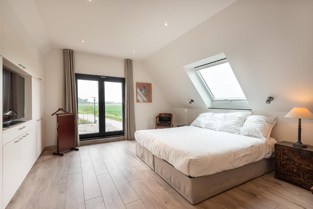 Polderwoning 'Cleylantshof' Villa Sint-Laureins Buitenkant foto
